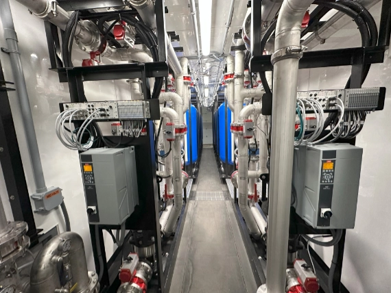 Granular activated carbon system for removal of organic contaminants in water treatment